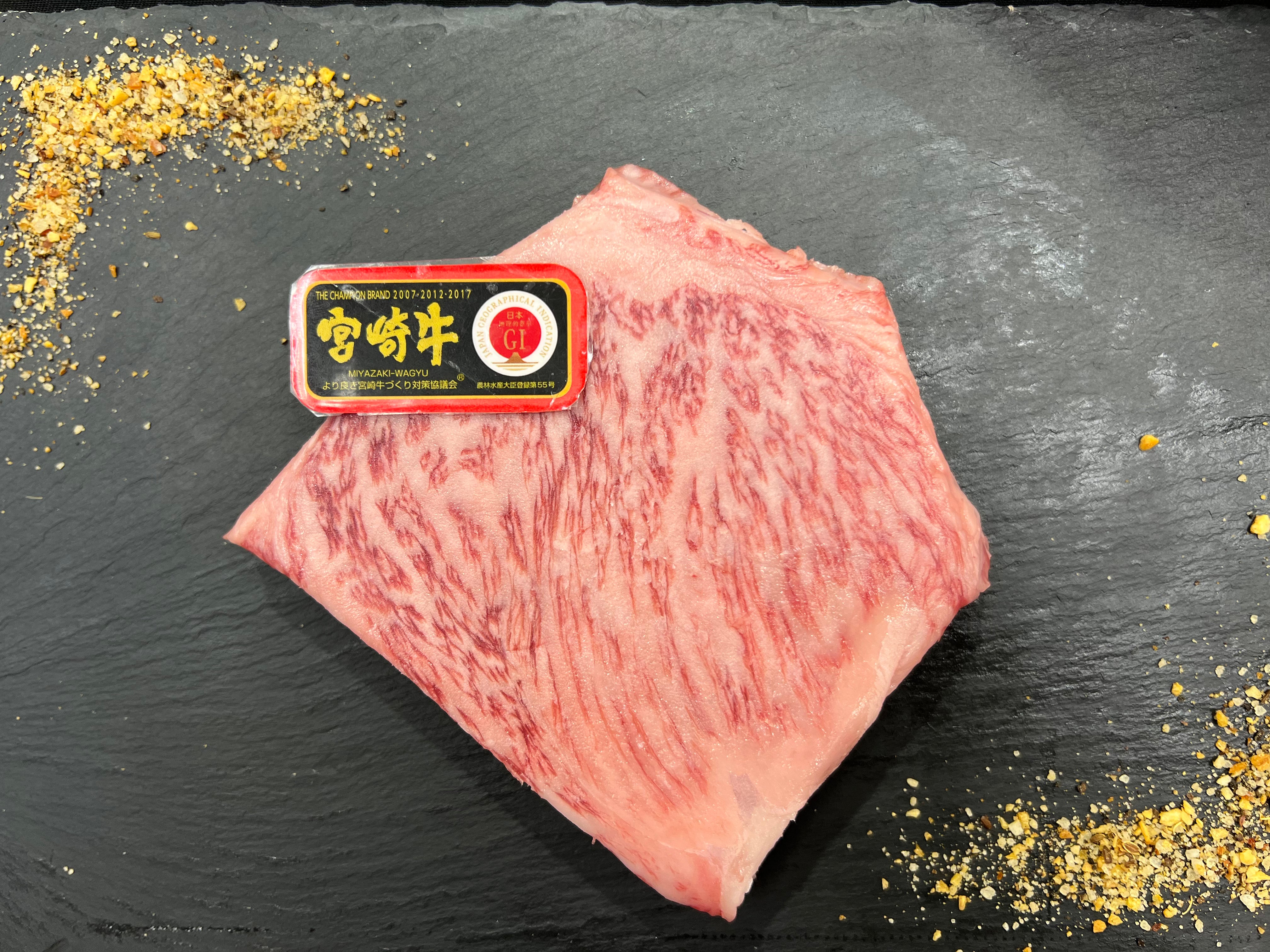 (*THANKSGIVING SPECIAL*) A5 Miyazaki Wagyu Striploin Half Thick cut - 1 inch