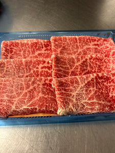 (*DECEMBER HOLIDAY SPECIAL*) A5 Japanese Wagyu "Gold" Thinly Slice Sukiyaki/Shabu-shabu/Hotpot