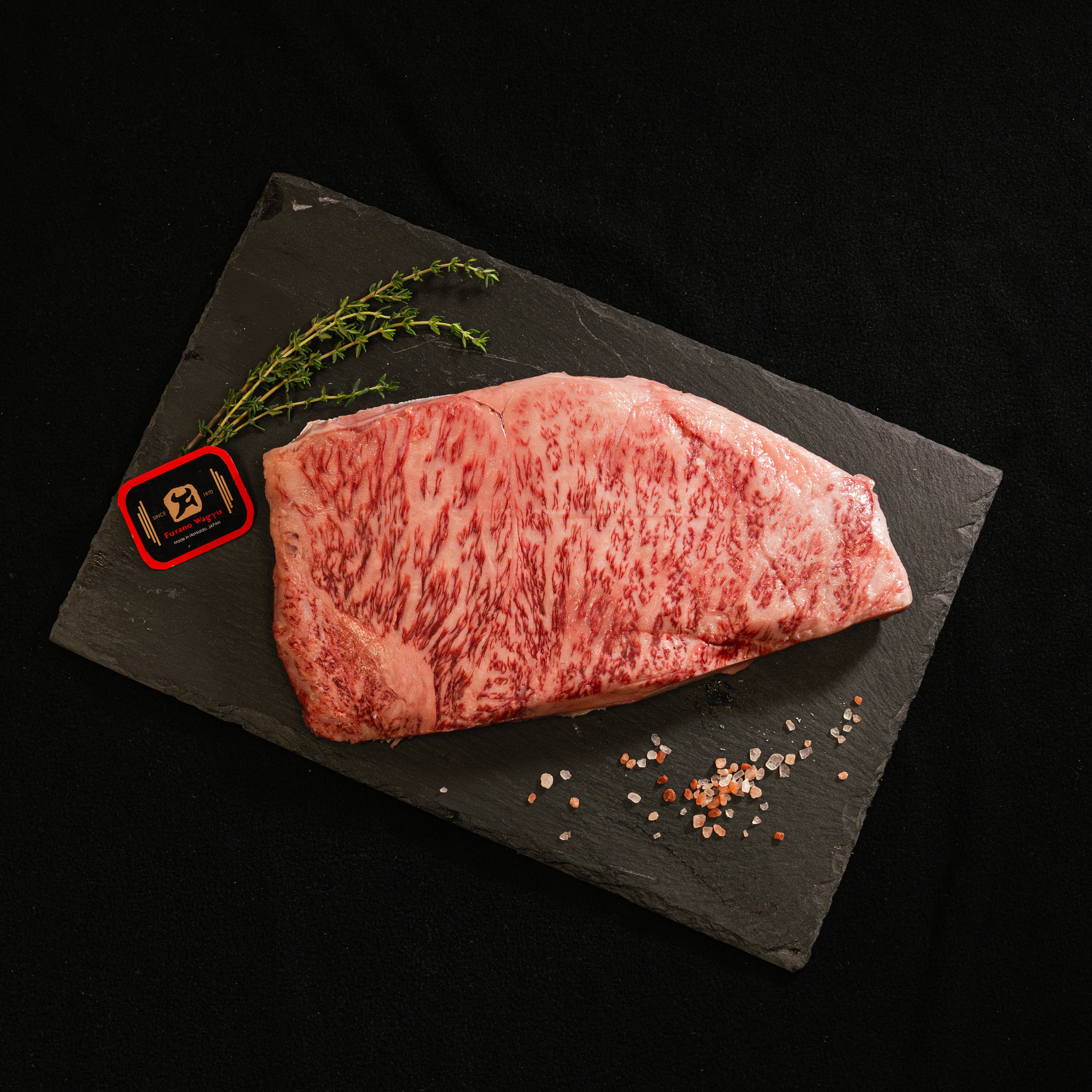 A5 Japanese Furano Wagyu Striploin steak