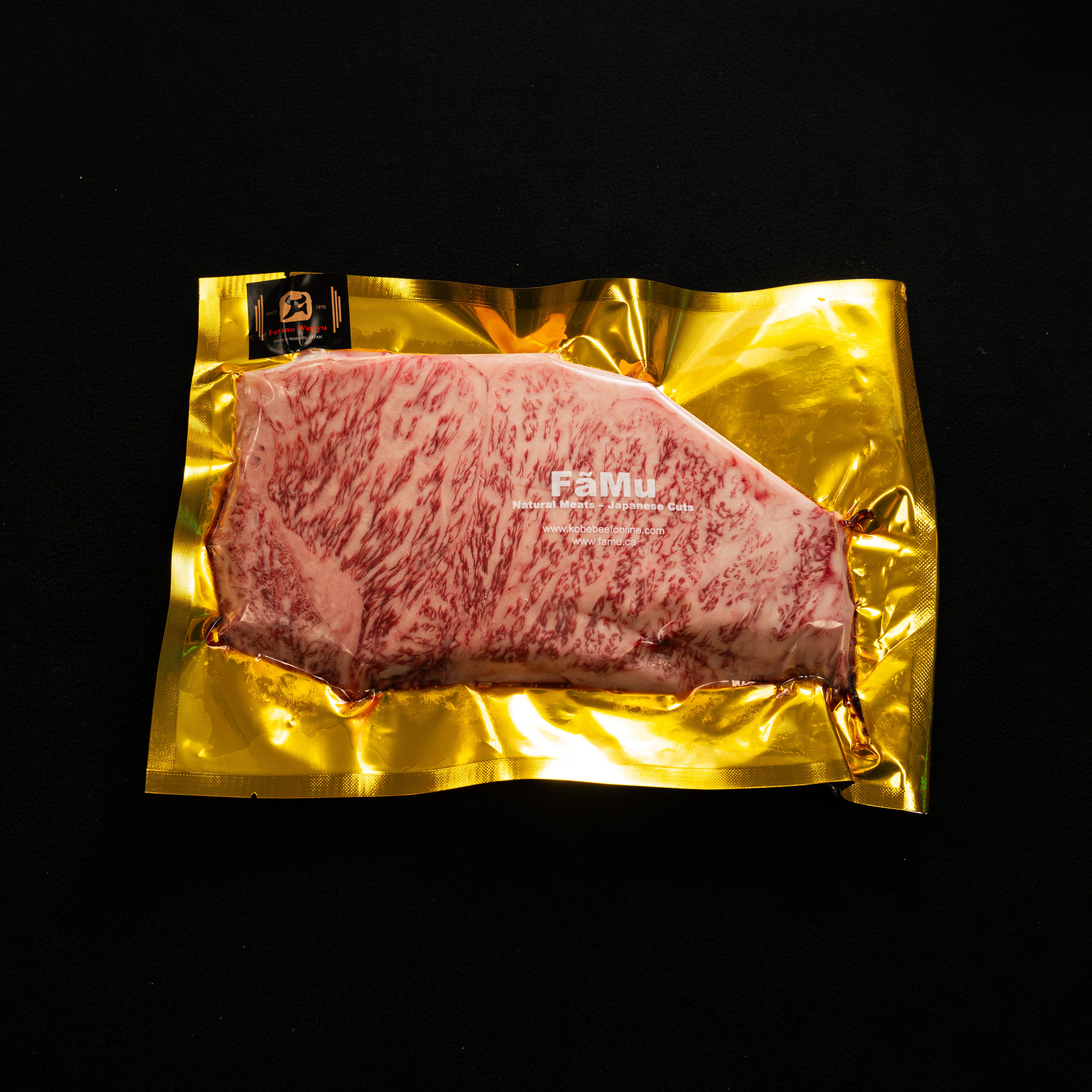 A5 Japanese Furano Wagyu Striploin steak