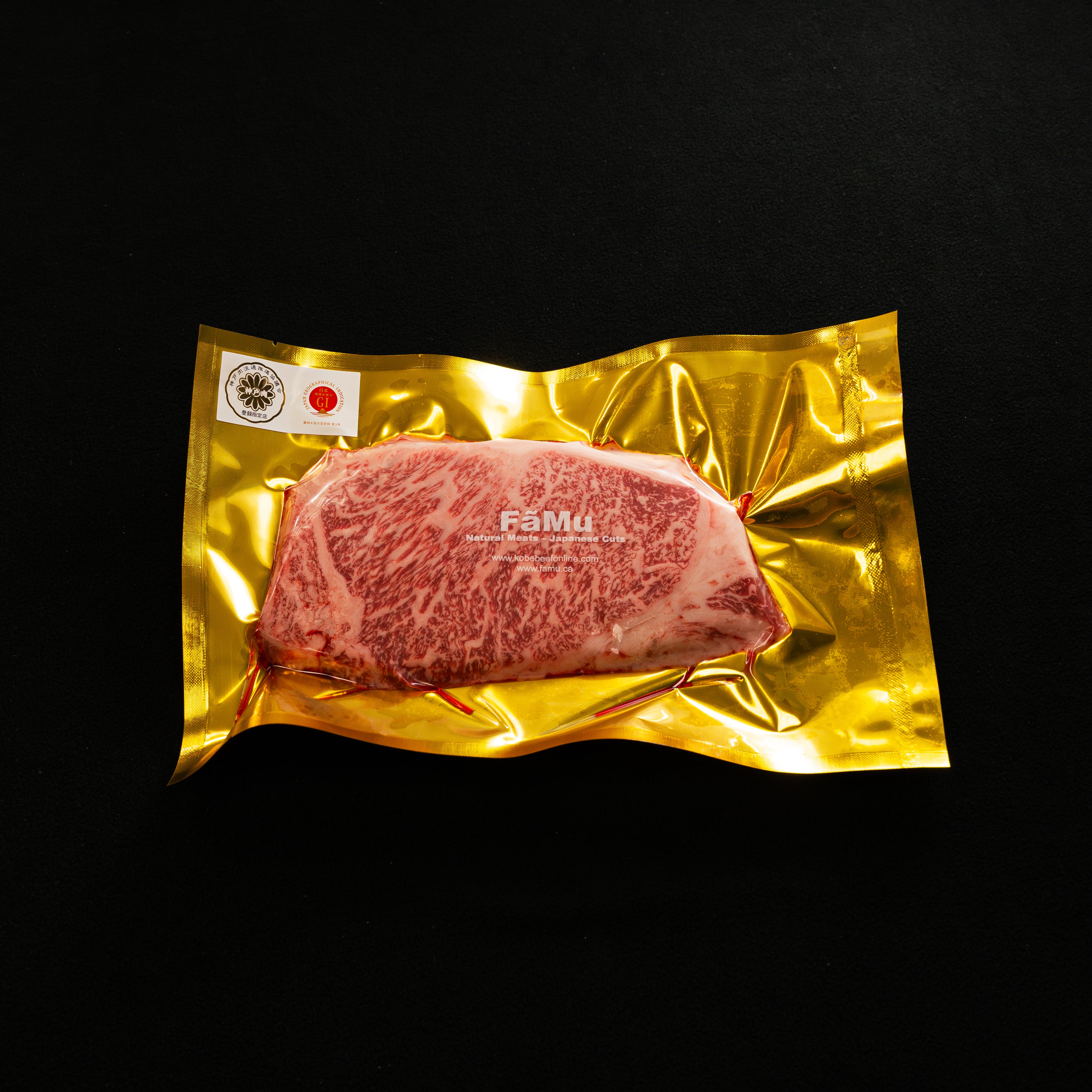 (*MARCH SPECIAL*) A5 Japanese Kobe Wagyu Beef Striploin Steak